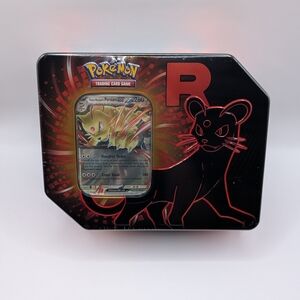 Pokemon Team Rocket Persian Tin TCG